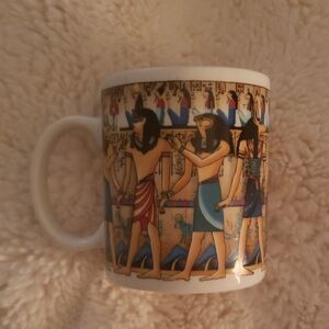 Egyptian Themed Ceramic Mug